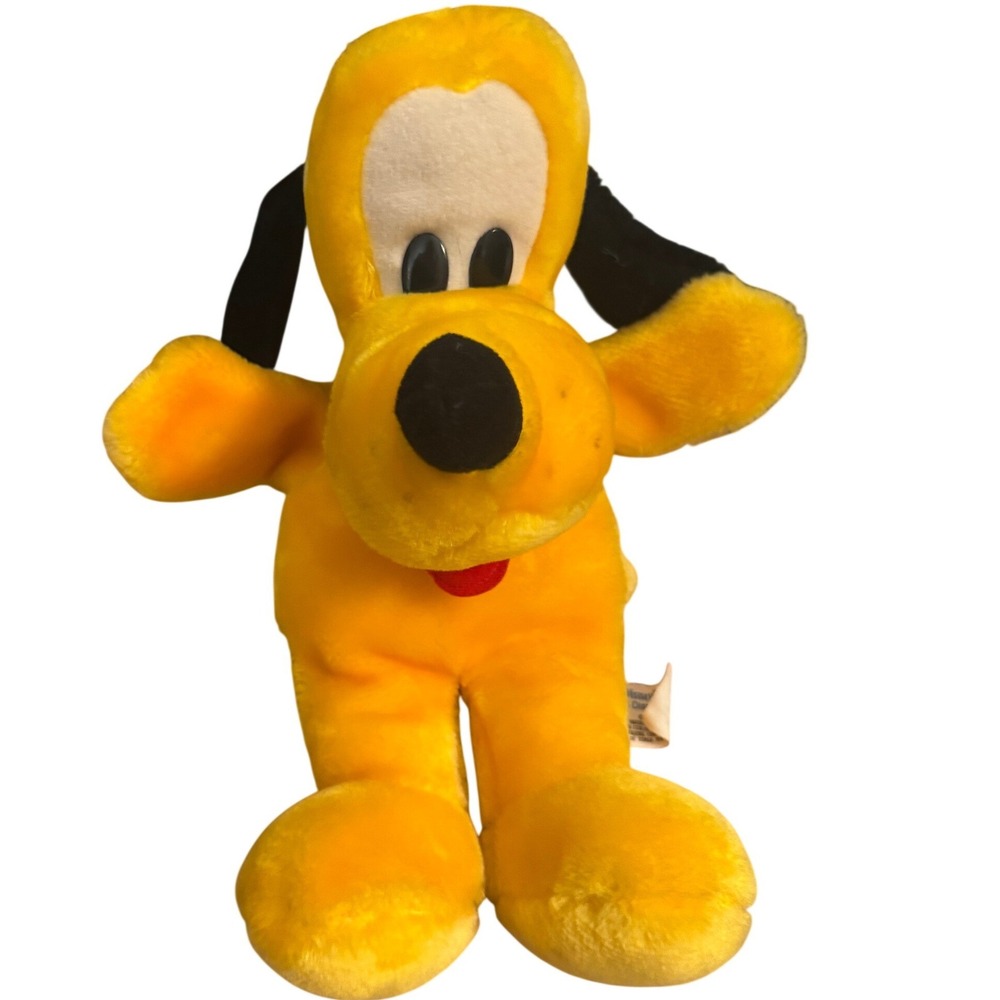 Vintage Disney Pluto Hand Puppet Disneyland Walt Disney World‎ Plush
